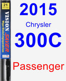Passenger Wiper Blade for 2015 Chrysler 300C - Vision Saver