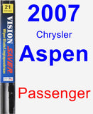 Passenger Wiper Blade for 2007 Chrysler Aspen - Vision Saver