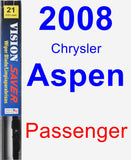 Passenger Wiper Blade for 2008 Chrysler Aspen - Vision Saver