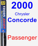 Passenger Wiper Blade for 2000 Chrysler Concorde - Vision Saver