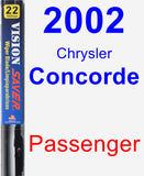 Passenger Wiper Blade for 2002 Chrysler Concorde - Vision Saver