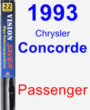 Passenger Wiper Blade for 1993 Chrysler Concorde - Vision Saver