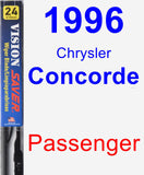 Passenger Wiper Blade for 1996 Chrysler Concorde - Vision Saver