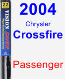 Passenger Wiper Blade for 2004 Chrysler Crossfire - Vision Saver