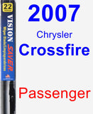 Passenger Wiper Blade for 2007 Chrysler Crossfire - Vision Saver