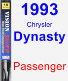 Passenger Wiper Blade for 1993 Chrysler Dynasty - Vision Saver