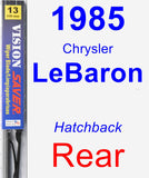 Rear Wiper Blade for 1985 Chrysler LeBaron - Vision Saver