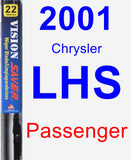 Passenger Wiper Blade for 2001 Chrysler LHS - Vision Saver