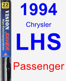 Passenger Wiper Blade for 1994 Chrysler LHS - Vision Saver