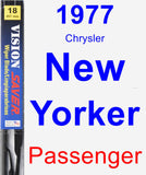 Passenger Wiper Blade for 1977 Chrysler New Yorker - Vision Saver