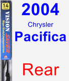 Rear Wiper Blade for 2004 Chrysler Pacifica - Vision Saver