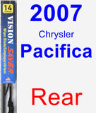 Rear Wiper Blade for 2007 Chrysler Pacifica - Vision Saver