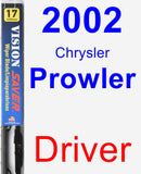 Driver Wiper Blade for 2002 Chrysler Prowler - Vision Saver