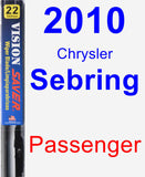 Passenger Wiper Blade for 2010 Chrysler Sebring - Vision Saver