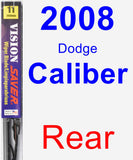Rear Wiper Blade for 2008 Dodge Caliber - Vision Saver