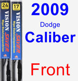 Front Wiper Blade Pack for 2009 Dodge Caliber - Vision Saver