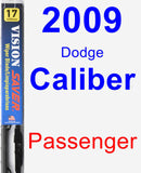 Passenger Wiper Blade for 2009 Dodge Caliber - Vision Saver