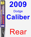 Rear Wiper Blade for 2009 Dodge Caliber - Vision Saver