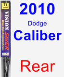 Rear Wiper Blade for 2010 Dodge Caliber - Vision Saver