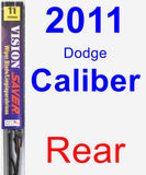 Rear Wiper Blade for 2011 Dodge Caliber - Vision Saver