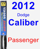 Passenger Wiper Blade for 2012 Dodge Caliber - Vision Saver