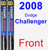 Front Wiper Blade Pack for 2008 Dodge Challenger - Vision Saver