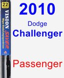 Passenger Wiper Blade for 2010 Dodge Challenger - Vision Saver