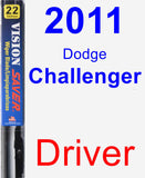 Driver Wiper Blade for 2011 Dodge Challenger - Vision Saver