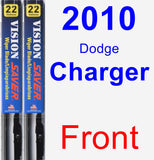 Front Wiper Blade Pack for 2010 Dodge Charger - Vision Saver