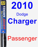 Passenger Wiper Blade for 2010 Dodge Charger - Vision Saver