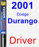 Driver Wiper Blade for 2001 Dodge Durango - Vision Saver