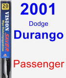 Passenger Wiper Blade for 2001 Dodge Durango - Vision Saver