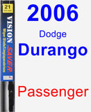 Passenger Wiper Blade for 2006 Dodge Durango - Vision Saver