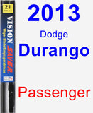 Passenger Wiper Blade for 2013 Dodge Durango - Vision Saver
