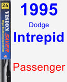 Passenger Wiper Blade for 1995 Dodge Intrepid - Vision Saver