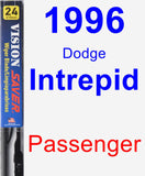 Passenger Wiper Blade for 1996 Dodge Intrepid - Vision Saver