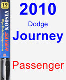 Passenger Wiper Blade for 2010 Dodge Journey - Vision Saver
