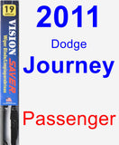 Passenger Wiper Blade for 2011 Dodge Journey - Vision Saver