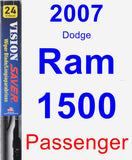 Passenger Wiper Blade for 2007 Dodge Ram 1500 - Vision Saver