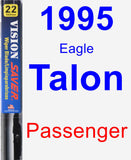 Passenger Wiper Blade for 1995 Eagle Talon - Vision Saver