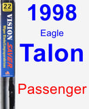 Passenger Wiper Blade for 1998 Eagle Talon - Vision Saver