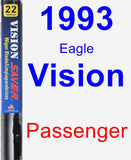 Passenger Wiper Blade for 1993 Eagle Vision - Vision Saver