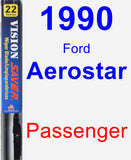 Passenger Wiper Blade for 1990 Ford Aerostar - Vision Saver