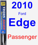 Passenger Wiper Blade for 2010 Ford Edge - Vision Saver