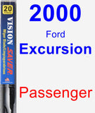 Passenger Wiper Blade for 2000 Ford Excursion - Vision Saver