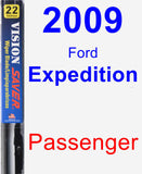 Passenger Wiper Blade for 2009 Ford Expedition - Vision Saver