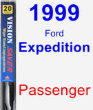 Passenger Wiper Blade for 1999 Ford Expedition - Vision Saver