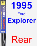 Rear Wiper Blade for 1995 Ford Explorer - Vision Saver