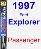 Passenger Wiper Blade for 1997 Ford Explorer - Vision Saver