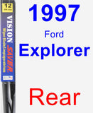 Rear Wiper Blade for 1997 Ford Explorer - Vision Saver